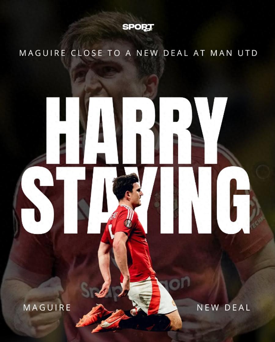Wheat vận động Maguire sang Serie A, báo hiệu Maguire sắp gia hạn hợp đồng! Hai cầu thủ Man United được kích thích tập luyện thêm