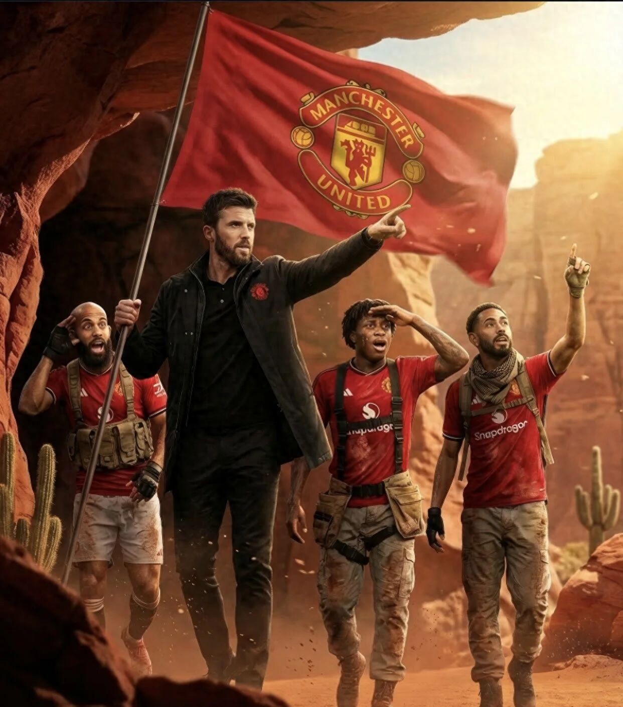 Ngôi sao mới của Man United hóa thân thành vua chạy! Carrick thay đổi thái độ cầu thủ, không tự cao mà thúc giục toàn đội duy trì