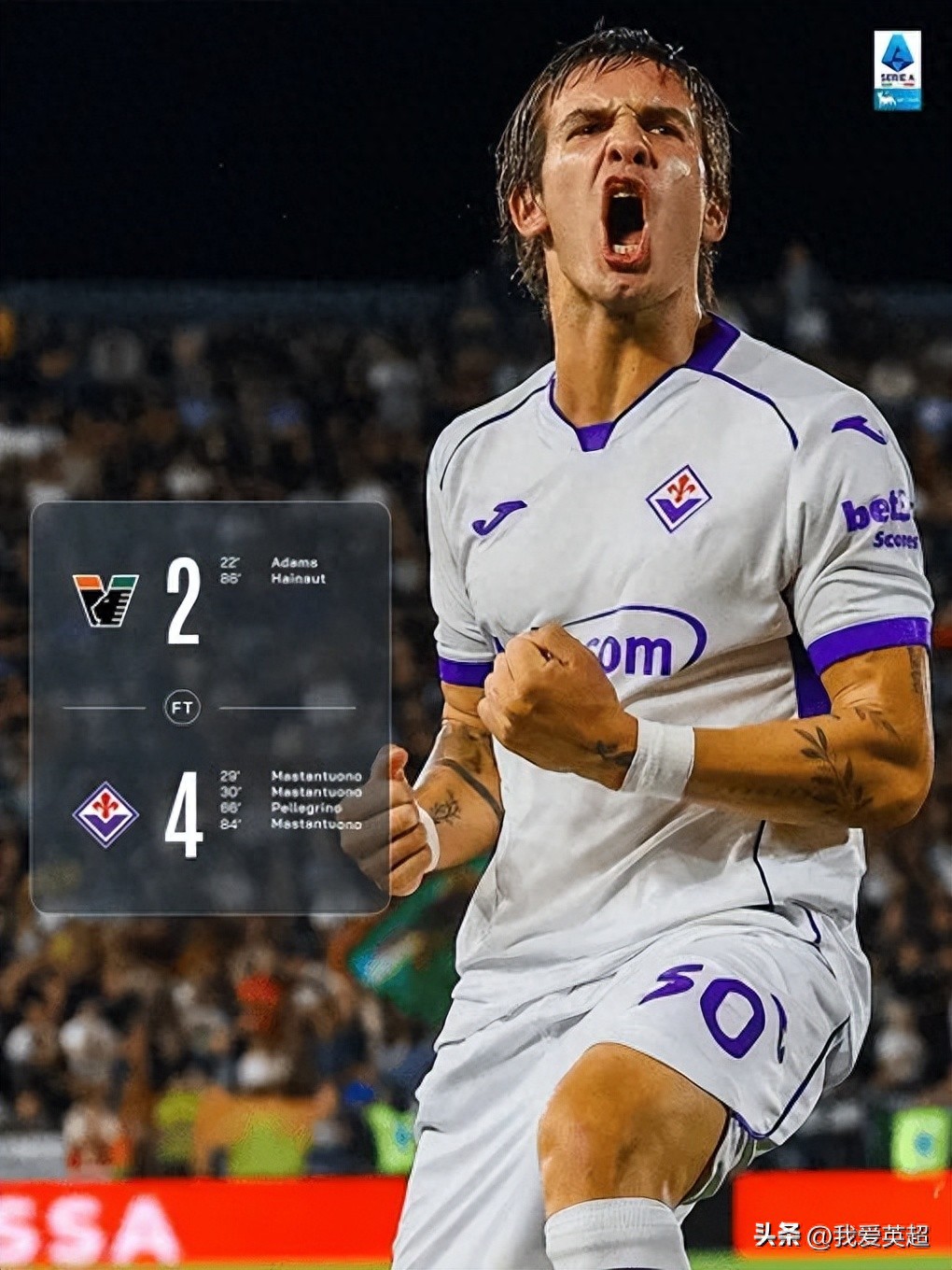 4-2! Cầu thủ bị Real Madrid vứt bỏ với giá 45 triệu euro lập hat-trick, dẫn dắt đội bóng Serie A giành chiến thắng đầu mùa, chấm dứt chuỗi 3 trận thua liên tiếp.