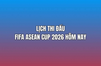 Lịch thi đấu FIFA ASEAN Cup 2026 hôm nay 25/9: Indonesia vs Singapore