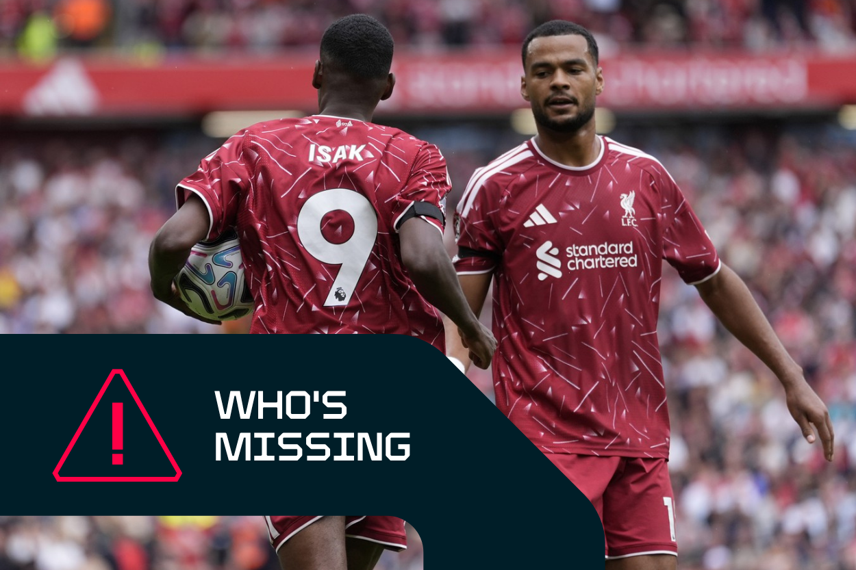 Ai vắng mặt: Isak &amp; Gakpo bỏ lỡ trận Liverpool gặp City, Tzolis vắng mặt trước Arsenal