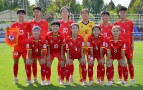 VTV5 VTV6 trực tiếp bóng đá U17 nữ Việt Nam vs U17 nữ Myanmar 18h30 hôm nay
