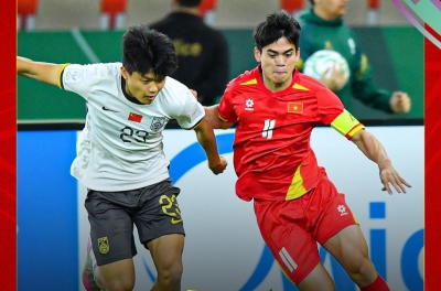 CĐV Trung Quốc muốn đội nhà thắng U23 Việt Nam 4-0