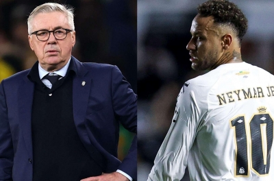 HLV Carlo Ancelotti bị chỉ trích dữ dội vì Neymar