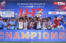 U13 Becamex Hồ Chí Minh City vô địch Giải bóng đá Thiếu niên Quốc tế U13 Việt Nam - Nhật Bản