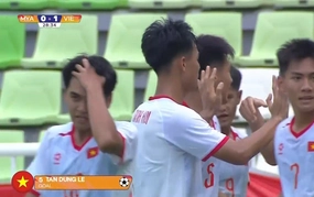TRỰC TIẾP bóng đá Việt Nam vs Myanmar (2-0, hết hiệp 1): Công Hậu lại nổ súng
