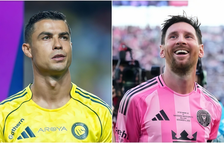 Phản ứng của Ronaldo trong ngày Messi lên đỉnh tại MLS
