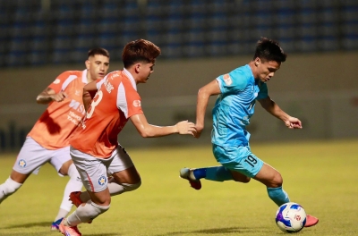 Trực tiếp bóng đá Đà Nẵng 1-0 Thể Công Viettel: Ngoại binh lập công