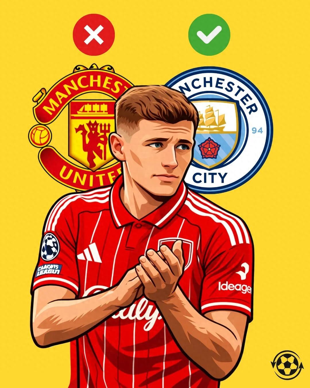Anderson đã thông báo từ trước rằng sẽ chọn Man City, nhưng Quỷ đỏ vẫn chưa từ bỏ! Tonali phủ nhận trở lại Serie A