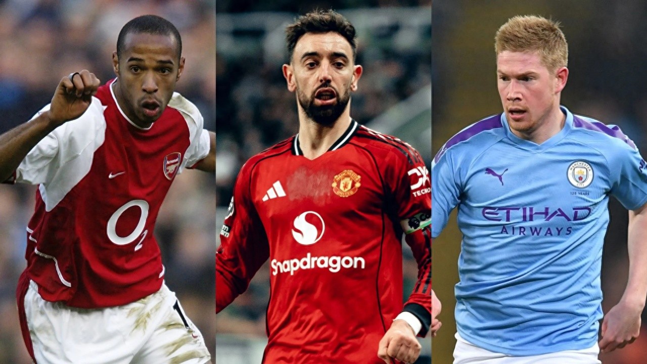 Bruno Fernandes đang săn đuổi kỷ lục kiến tạo trong một mùa giải Premier League, đã có 18 pha kiến tạo trong mùa này, kỷ lục Premier League là 20 kiến tạo.