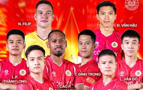 8 cầu thủ CAHN có tên, cùng Xuân Son và Văn Vĩ đấu Malaysia