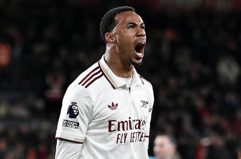 Gabriel Magalhaes 'bay' vào lịch sử Arsenal sau trận thắng Bournemouth