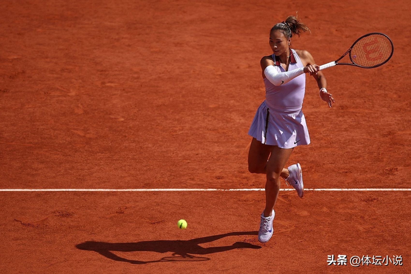 Đang phát trực tiếp! WTA1000 Madrid Open: Zheng Qinwen vs. Kenin, bị dẫn 0-1 và lâm vào thế bế tắc