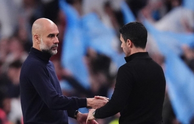 Pep Guardiola: 'Chúng tôi chưa đạt đến tầm như Arsenal lúc này'