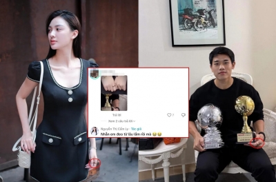 Thực hư chuyện nàng Á hậu đeo nhẫn đôi, ngầm "đánh dấu chủ quyền" với Đình Bắc