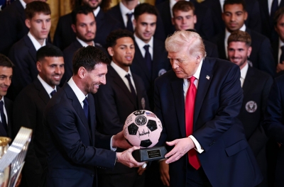 Messi được Tổng thống Donald Trump vinh danh tại Nhà Trắng