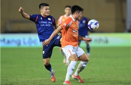 V.League 1-2025/2026: Đội bóng đầu bảng Công an Hà Nội nới rộng khoảng cách