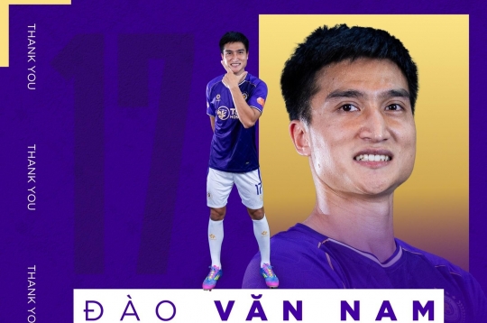 Hà Nội FC bất ngờ chia tay trung vệ Đào Văn Nam