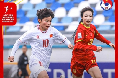 AFC gọi tên sao trẻ ĐT nữ Việt Nam trước giải châu Á