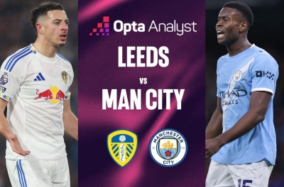 Siêu máy tính dự đoán kết quả bất ngờ trận Leeds vs Man City