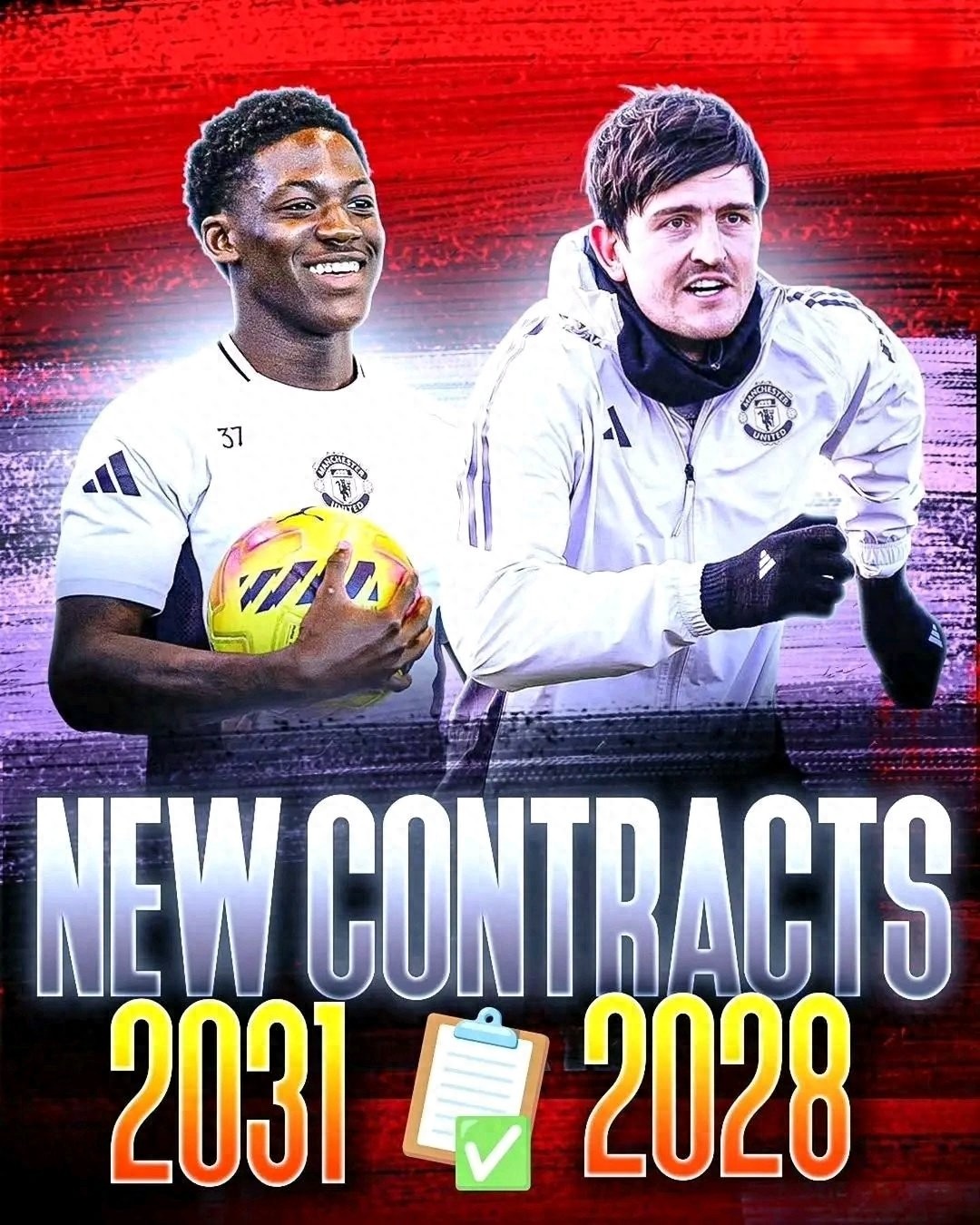 Tin vui đến từng đôi! Hai cầu thủ của Manchester United chuẩn bị ký hợp đồng mới và trở lại đội tuyển Anh, chi tiết về điều kiện trong hợp đồng đã được tiết lộ.