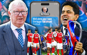 Sir Alex Ferguson nhắn tin khen PSG "là đội thực sự chơi bóng"
