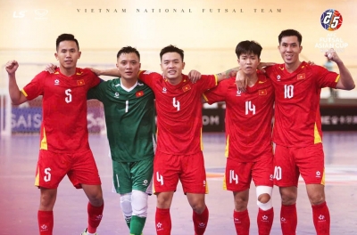 Tuyển Việt Nam thắng kịch tính 5-4 Kuwait ở VCK futsal châu Á