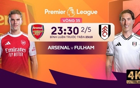 Link xem trực tiếp bóng đá Arsenal vs Fulham 23h30 hôm nay, Ngoại hạng Anh vòng 35