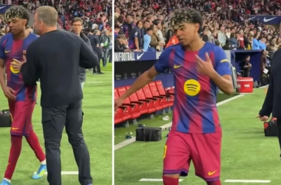 Thái độ lạ lùng của Lamine Yamal