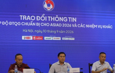 VFF công bố kế hoạch của các đội tuyển Việt Nam cuối năm 2026