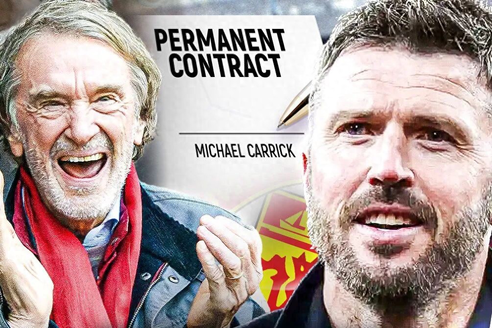 Man United xác định thời điểm bổ nhiệm huấn luyện viên mùa hè này, Carrick sẽ được chuyển chính thức nếu giành vé Champions League! E rằng phải bồi thường cho Amorim 15.9 triệu bảng
