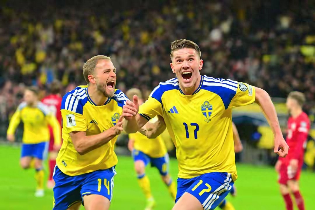 Mục tiêu rõ ràng! Thụy Điển tại vòng loại World Cup: 0 trận thắng trong bảng, thua 12 bàn ở giai đoạn bảng, nhưng tại play-off: 2 trận ghi 6 bàn để vào World Cup.