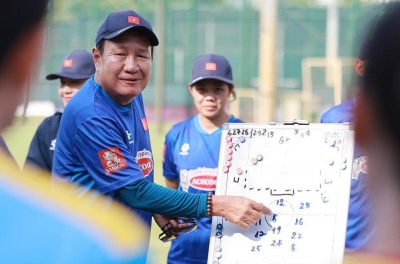 HLV Hoàng Văn Phúc: 'Tôi hài lòng về màn thể hiện của các nhân tố mới'