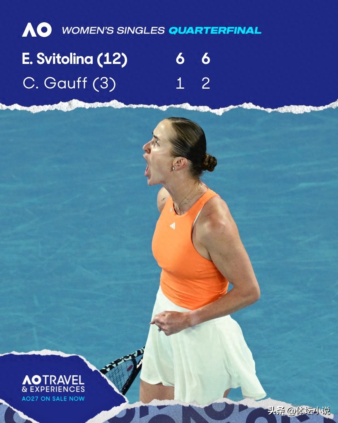 Bản tin Australian Open! Hai suất vào bán kết đơn nữ đã có chủ, Sabalenka áp đảo, Gauff gây sốc thất bại nặng nề, kèm lịch thi đấu hôm nay