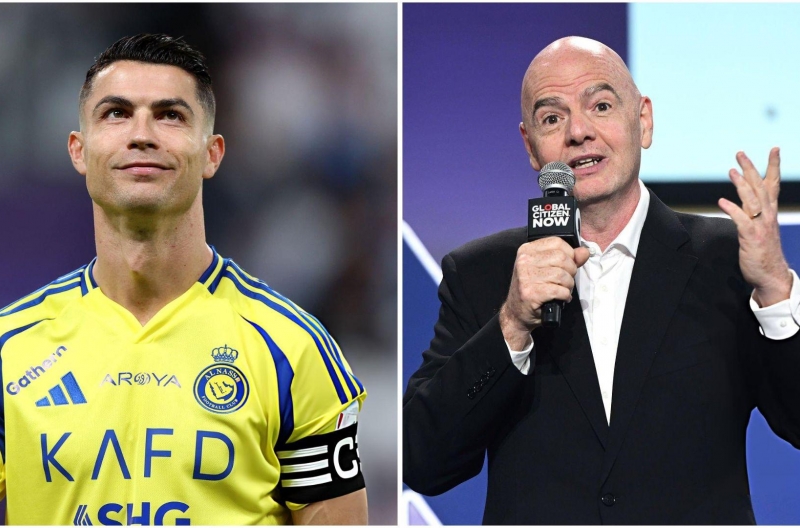 Chủ tịch FIFA bất ngờ lên tiếng ủng hộ Ronaldo