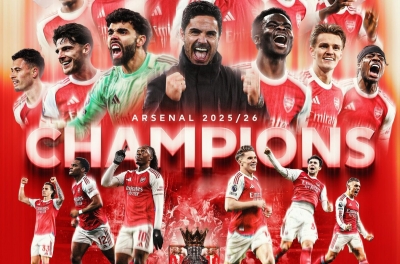 CHÍNH THỨC: Arsenal vô địch Ngoại hạng Anh sau 22 năm