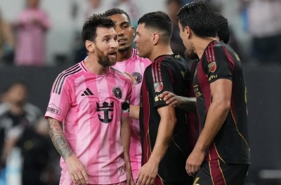 Inter Miami mất trận thắng, Messi nổi nóng lao vào đối thủ sau trận đấu