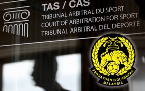 Lý do CAS hoãn phán quyết vụ cầu thủ nhập tịch Malaysia