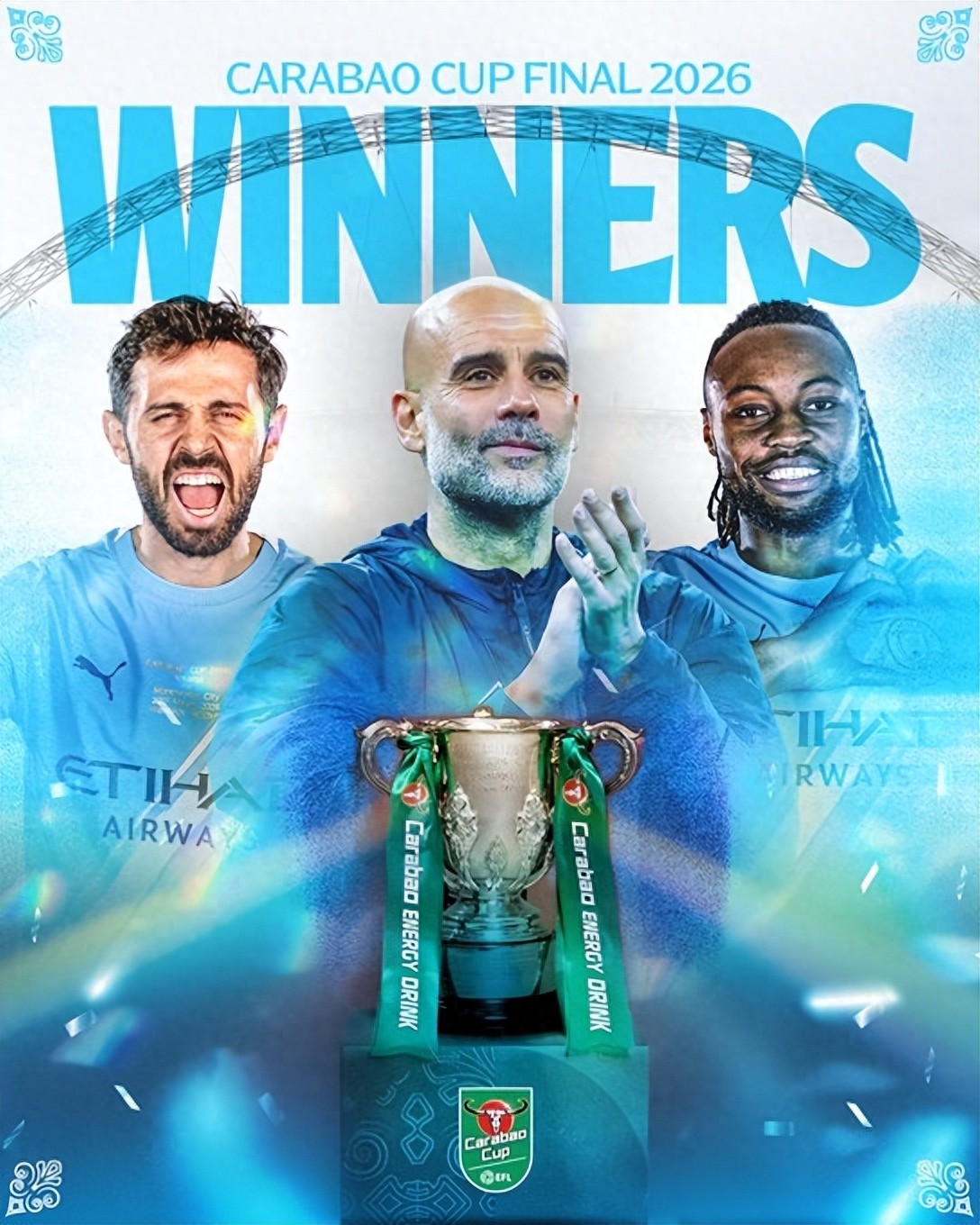 Chiến thắng nhỏ ở Cúp Liên đoàn: Lý do Guardiola ăn mừng cuồng nhiệt - chỉ có 1 danh hiệu trong 6 giải đấu suốt 19 tháng