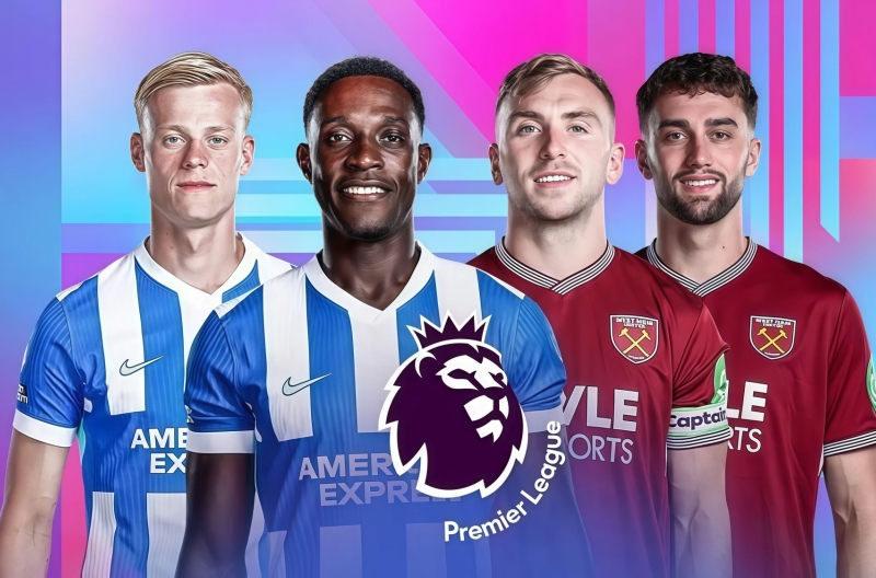 Trực tiếp Brighton 0-0 West Ham: Đi tìm bàn thắng