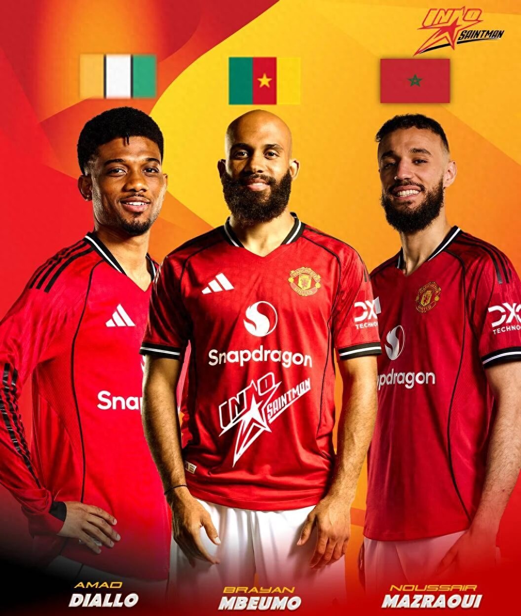 Bí mật giữ liên tiếp chiến thắng! Manchester United sẽ không công bố liệu ba cầu thủ tham dự Cúp các quốc gia châu Phi có thể thi đấu hay không, trụ cột Bournemouth vắng mặt