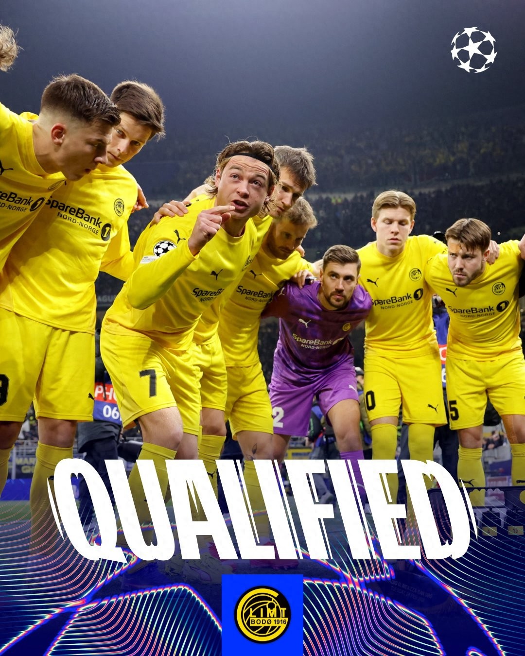 Vinh quang bóng đá Na Uy, Bodø/Glimt tỏa sáng ở Champions League: 5 vòng đầu chỉ có 2 điểm, 3 vòng cuối gặp 3 ông lớn giành 7 điểm + loại Inter Milan