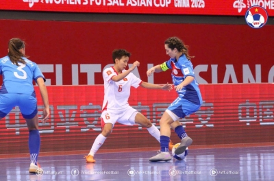 Trực tiếp futsal nữ Việt Nam 1-0 Philippines: Mở tỷ số sớm