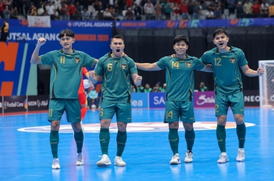 ĐT futsal Indonesia lần đầu tiên trong lịch sử vào bán kết châu Á