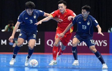 ĐT Việt Nam gặp bất lợi trước tứ kết futsal châu Á