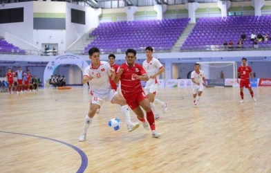 Việt Nam gục ngã trước Indonesia, lỡ hẹn chung kết futsal ĐNÁ