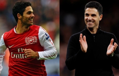 Mikel Arteta viết lại lịch sử Premier League sau chức vô địch cùng Arsenal