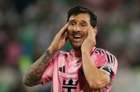 Messi cùng Inter Miami báo tin kém vui tới người hâm mộ