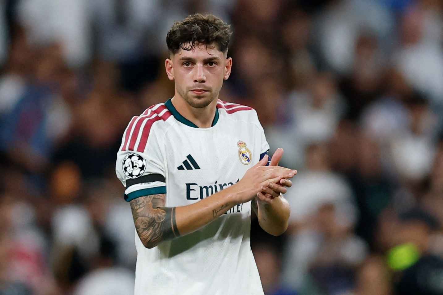 Valverde của Real Madrid sẽ vắng mặt trong các trận đấu của Uruguay sau khi bị bong gân mắt cá chân.