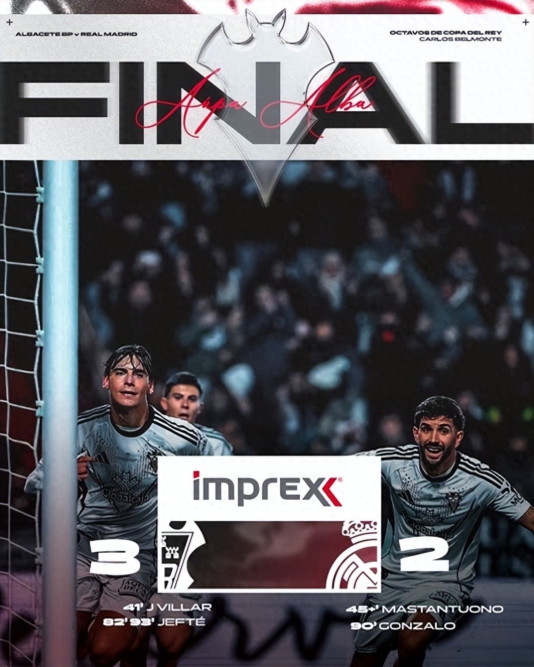 Real Madrid thật sự mất mặt khi thua đội dự bị của giải Hạng Hai Tây Ban Nha và bị loại khỏi tứ kết Cúp Nhà Vua, đội hình xuất phát trị giá 558 triệu - 4,7 triệu